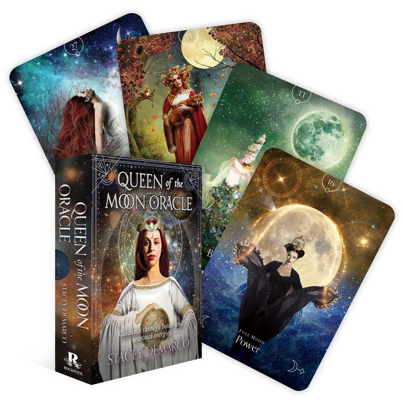 Algopix Similar Product 12 - Queen of the Moon Oracle Guidance