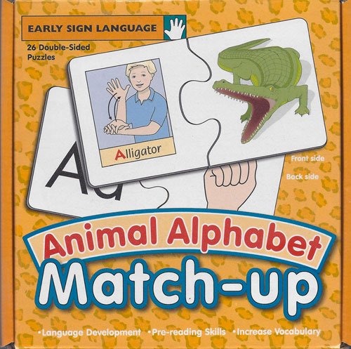 Algopix Similar Product 20 - Animal Alphabet  Match-Up (Puzzle)