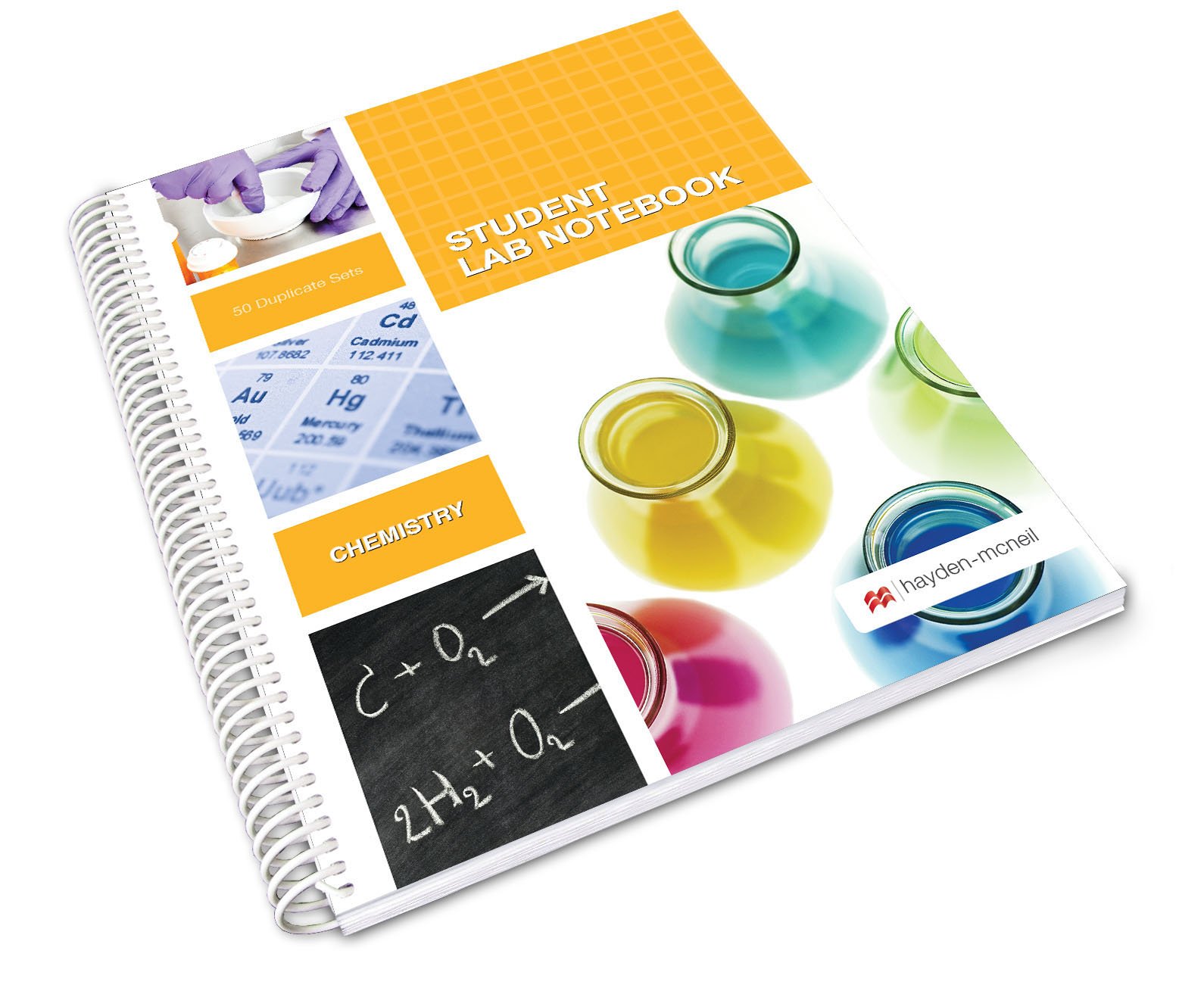 Algopix Similar Product 20 - Chemistry Student Laboratory Notebook
