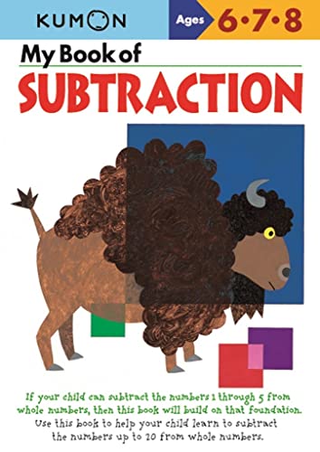 Algopix Similar Product 10 - My Book of Subtraction (Kumon Workbooks)