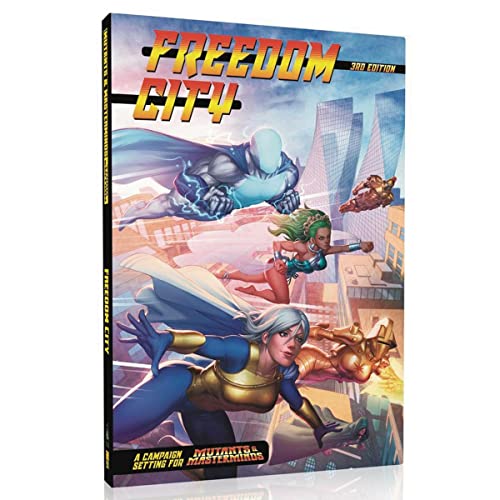 Algopix Similar Product 6 - Mutants and Masterminds RPG Freedom