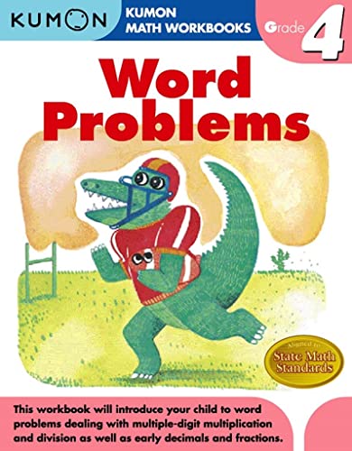 Algopix Similar Product 16 - Kumon Grade 4 Word Problems Kumon Math