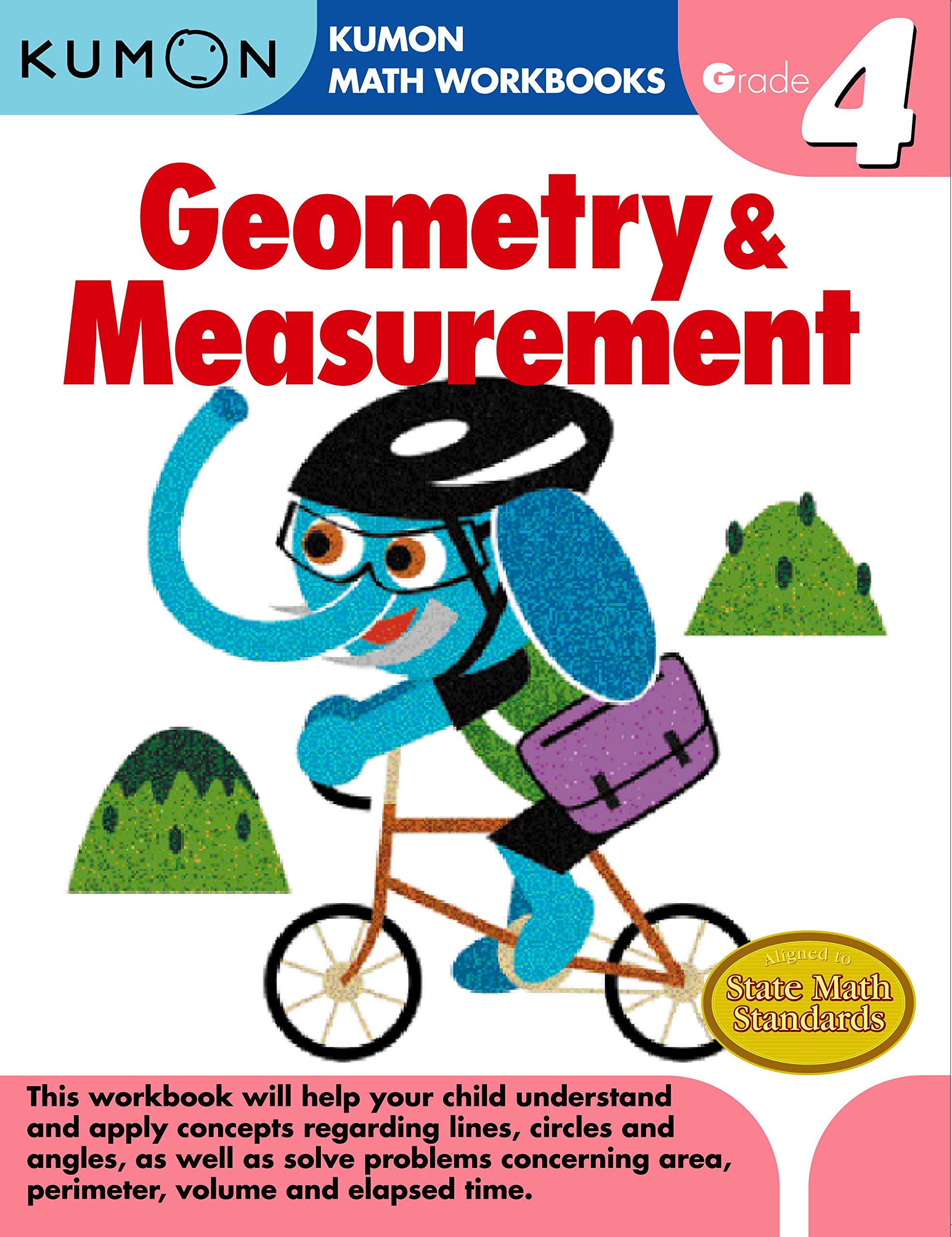 Algopix Similar Product 2 - Kumon Grade 4 Geometry  Measurement