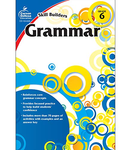 Algopix Similar Product 14 - Grammar, Grade 6 (Skill Builders)