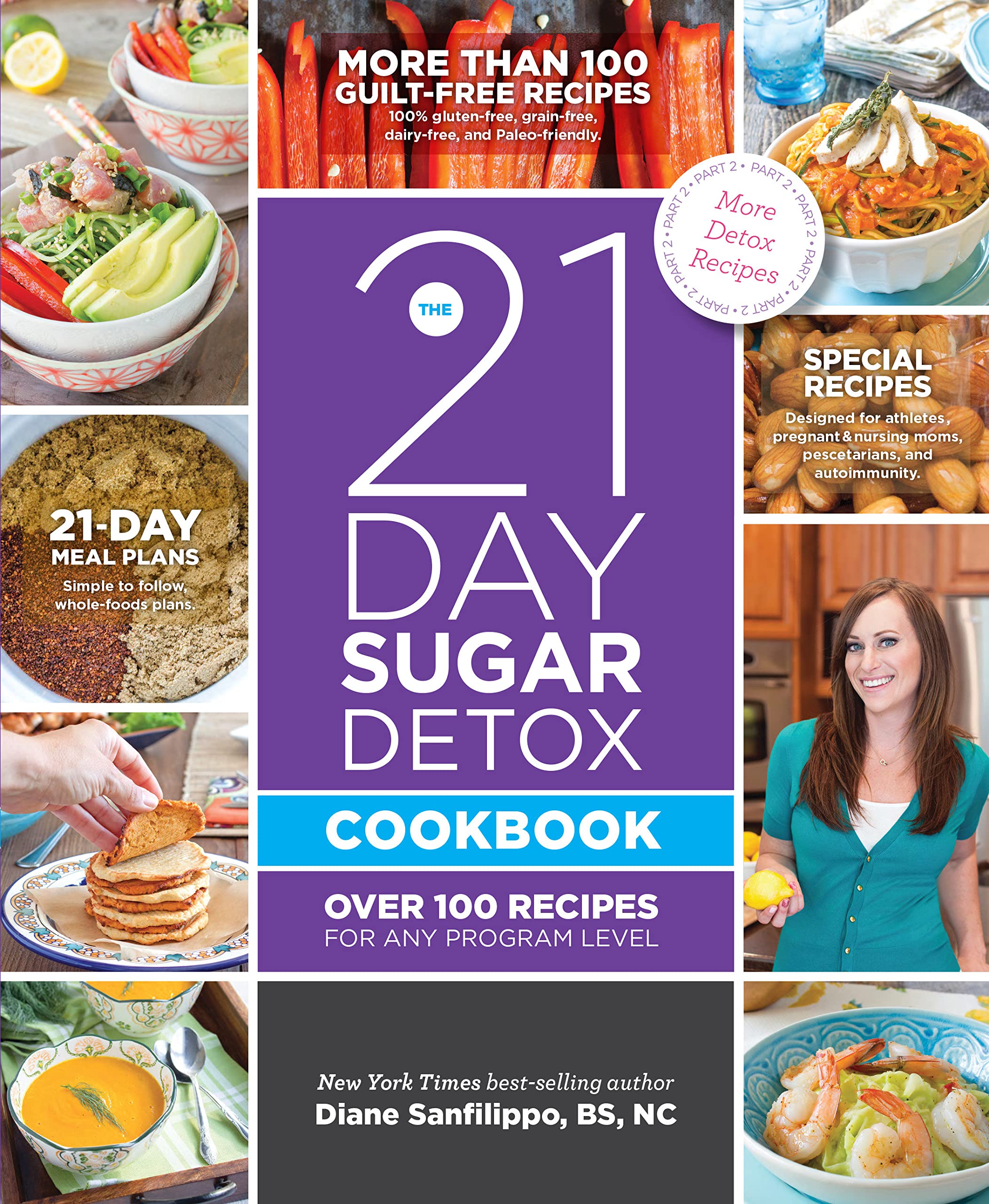 Algopix Similar Product 1 - The 21Day Sugar Detox Cookbook Over