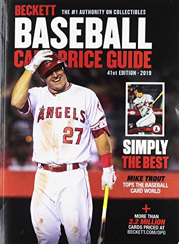 Algopix Similar Product 19 - Beckett Baseball Card Price Guide 2019