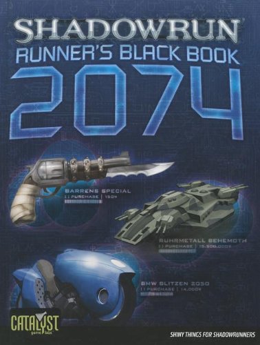 Algopix Similar Product 8 - Shadowrun Runners Black Book 2074