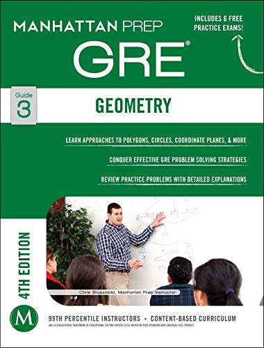 Algopix Similar Product 14 - GRE Geometry Manhattan Prep GRE