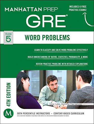 Algopix Similar Product 18 - GRE Word Problems Manhattan Prep GRE