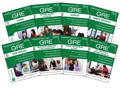 Algopix Similar Product 18 - Manhattan Prep GRE Set of 8 Strategy