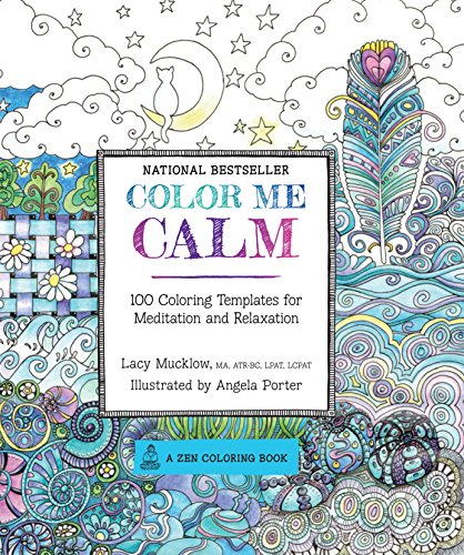 Algopix Similar Product 17 - Color Me Calm 100 Coloring Templates