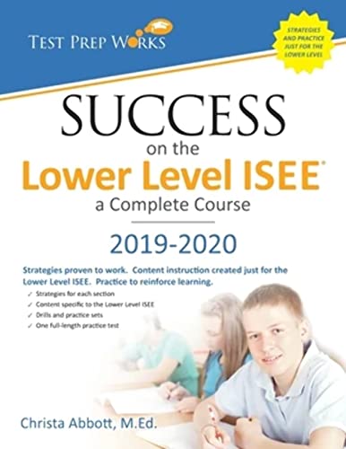 Algopix Similar Product 5 - Success on the Lower Level ISEE  A