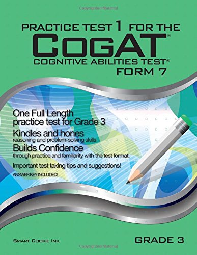 Algopix Similar Product 19 - Practice Test 1 for the CogAT  Form 7