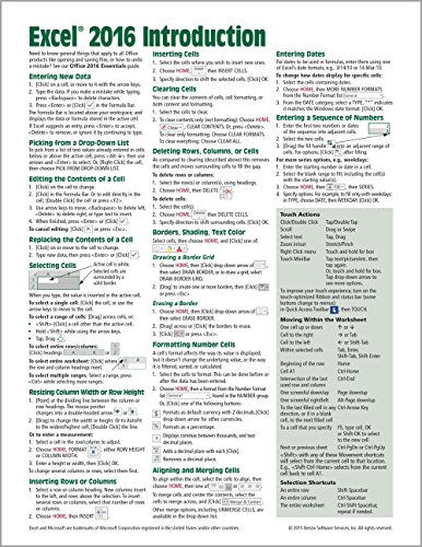 Algopix Similar Product 14 - Microsoft Excel 2016 Introduction Quick