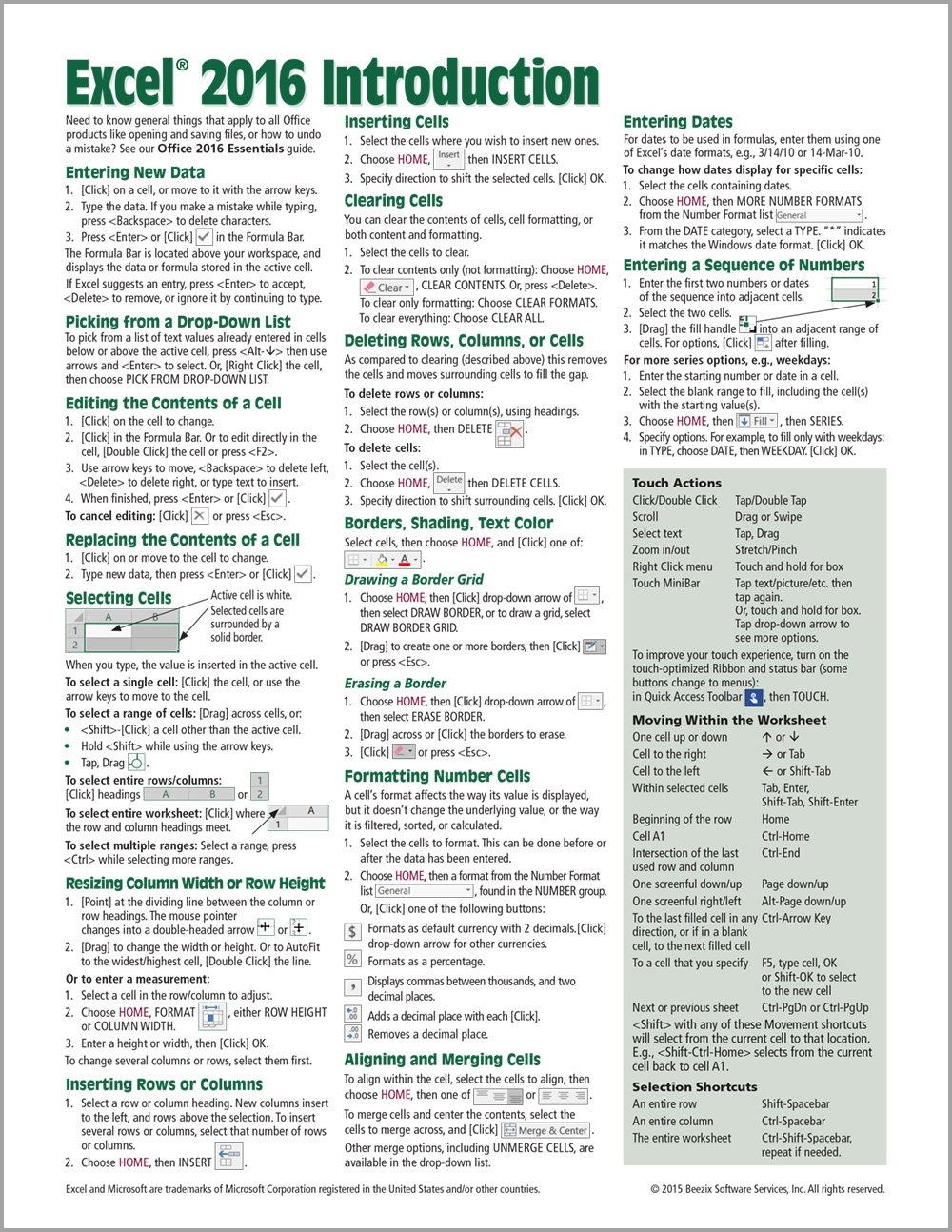 Algopix Similar Product 9 - Microsoft Excel 2016 Introduction Quick