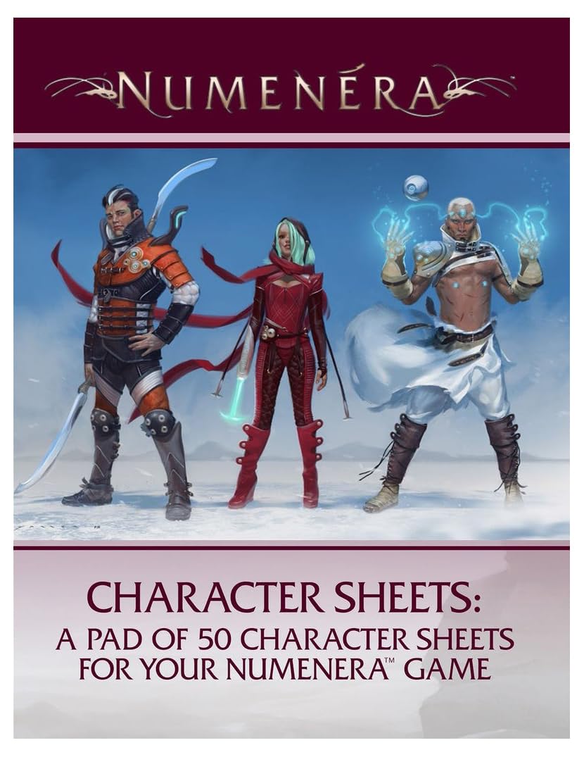 Algopix Similar Product 9 - Numenera Character Sheets