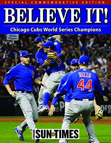 Algopix Similar Product 8 - Believe It Chicago Cubs World Series
