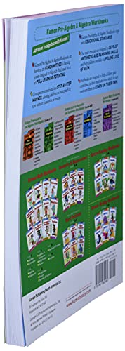 Algopix Similar Product 9 - Kumon AlgebraGrades 68 Kumon Middle