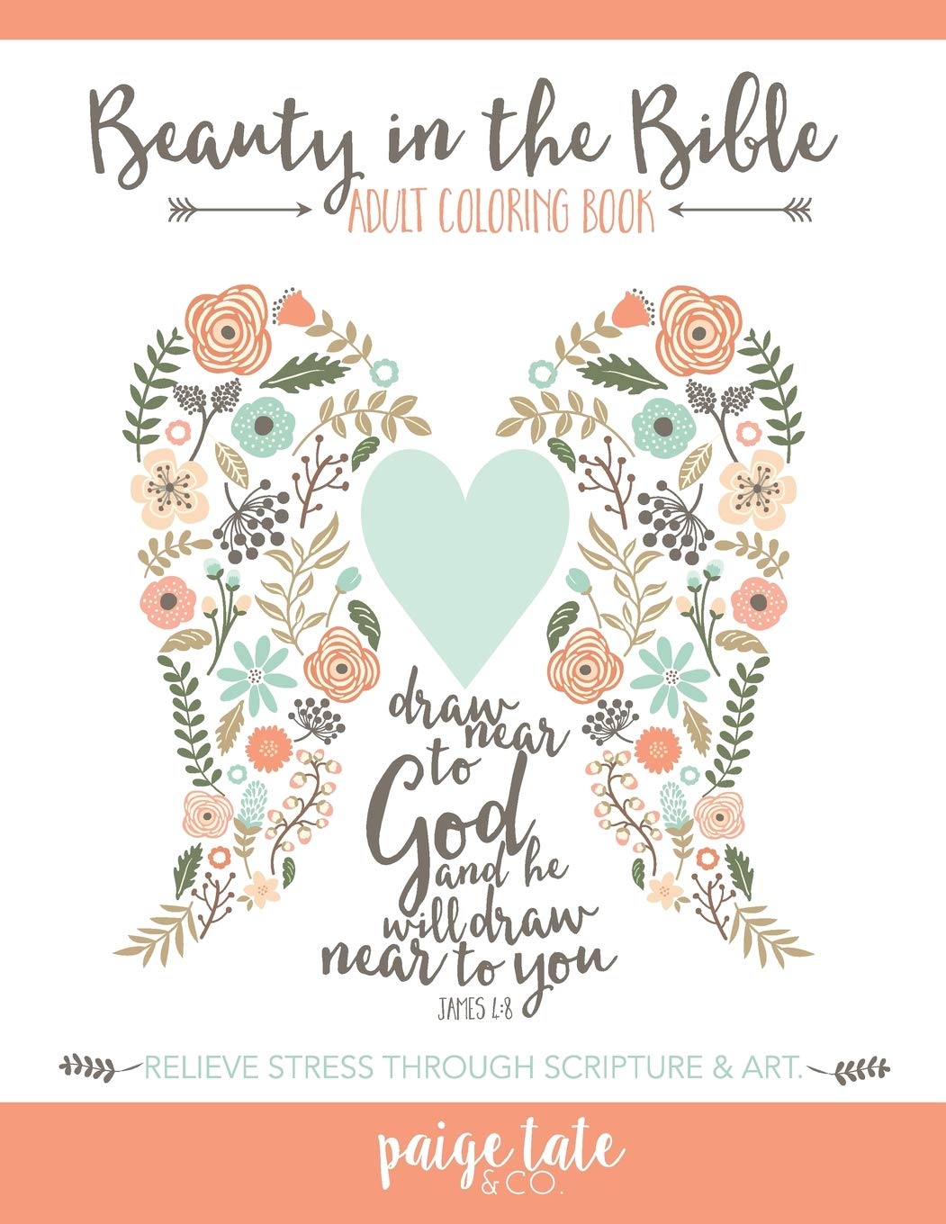 Algopix Similar Product 10 - Beauty in the Bible: Adult Coloring Book