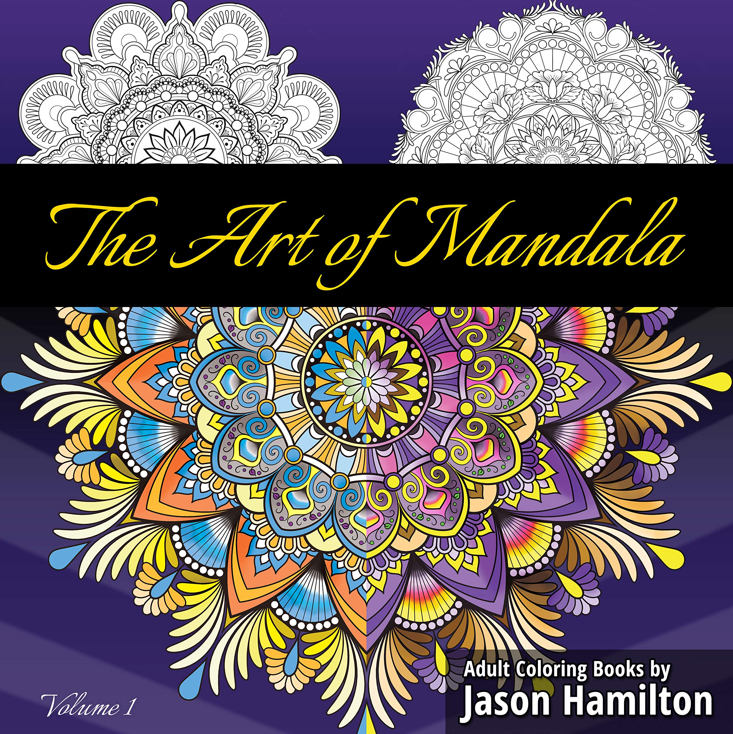 Algopix Similar Product 2 - The Art of Mandala Adult Coloring Book