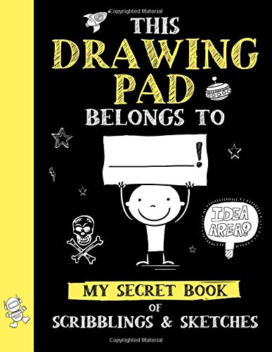 Algopix Similar Product 9 - This Drawing Pad Belongs to ______ My