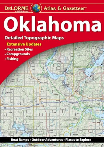 Algopix Similar Product 20 - Delorme Oklahoma Atlas  Gazetteer