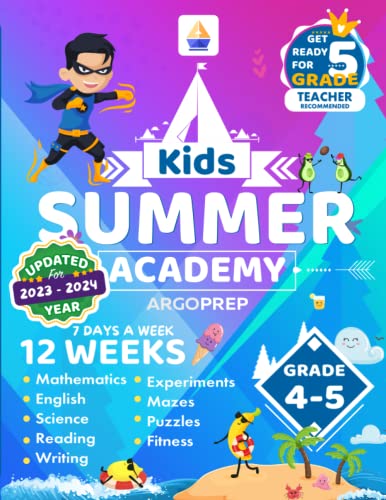 Algopix Similar Product 6 - Kids Summer Academy by ArgoPrep 
