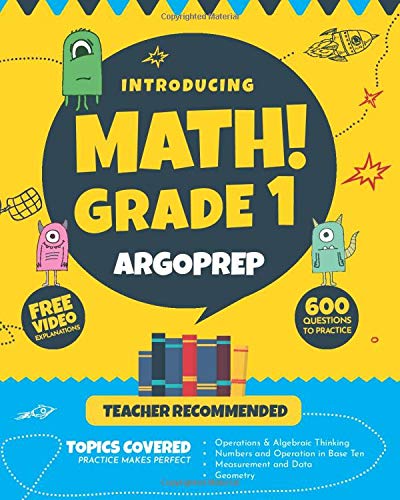 Algopix Similar Product 18 - Introducing MATH Grade 1 by ArgoPrep