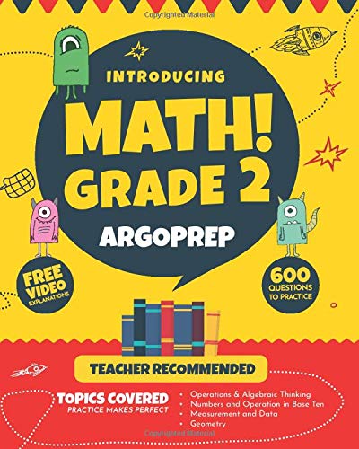 Algopix Similar Product 2 - Introducing MATH Grade 2 by ArgoPrep