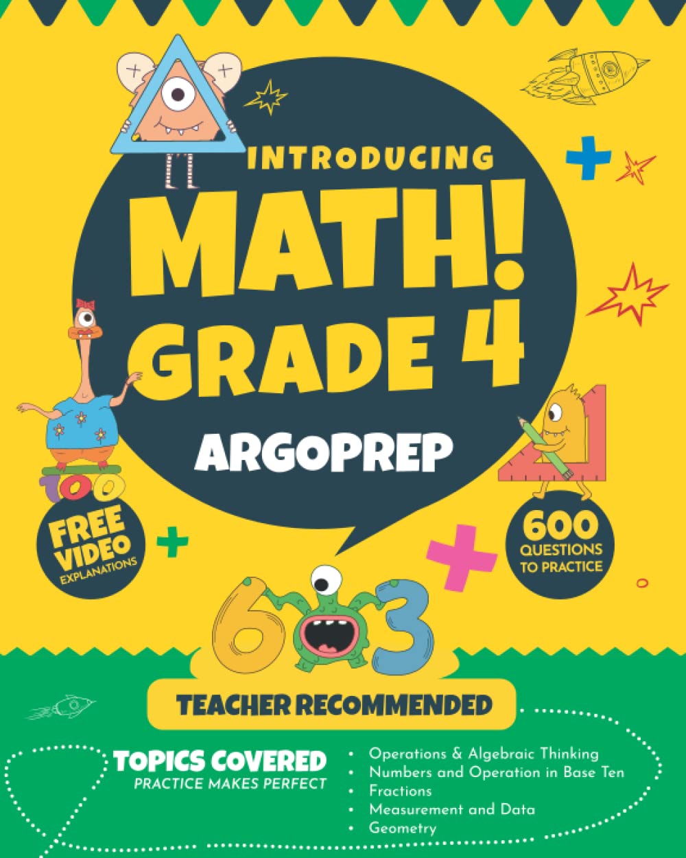 Algopix Similar Product 18 - Introducing MATH Grade 4 by ArgoPrep