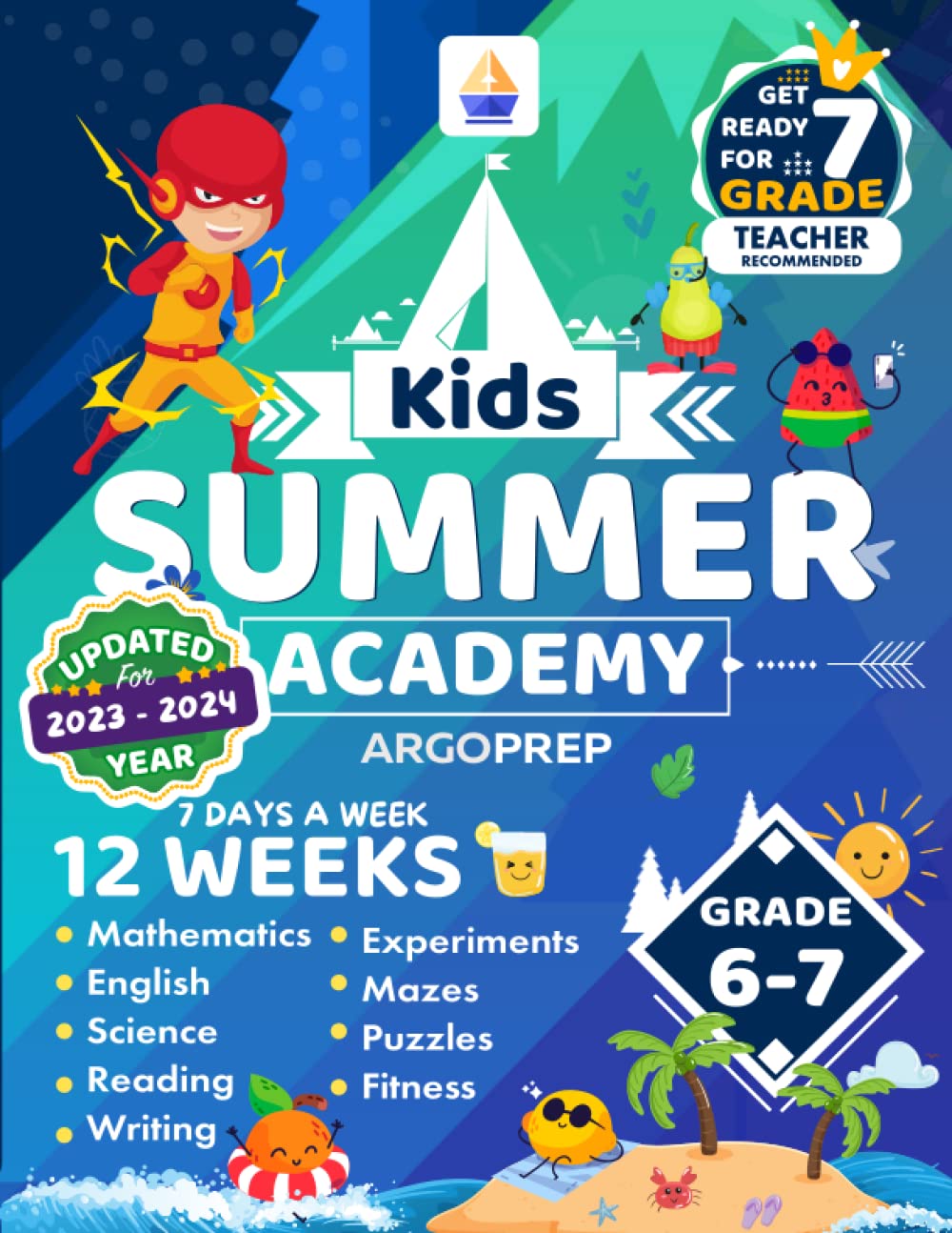 Algopix Similar Product 19 - Kids Summer Academy by ArgoPrep