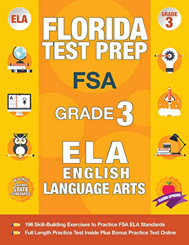 Algopix Similar Product 14 - Florida Test Prep FSA Grade 3 FSA