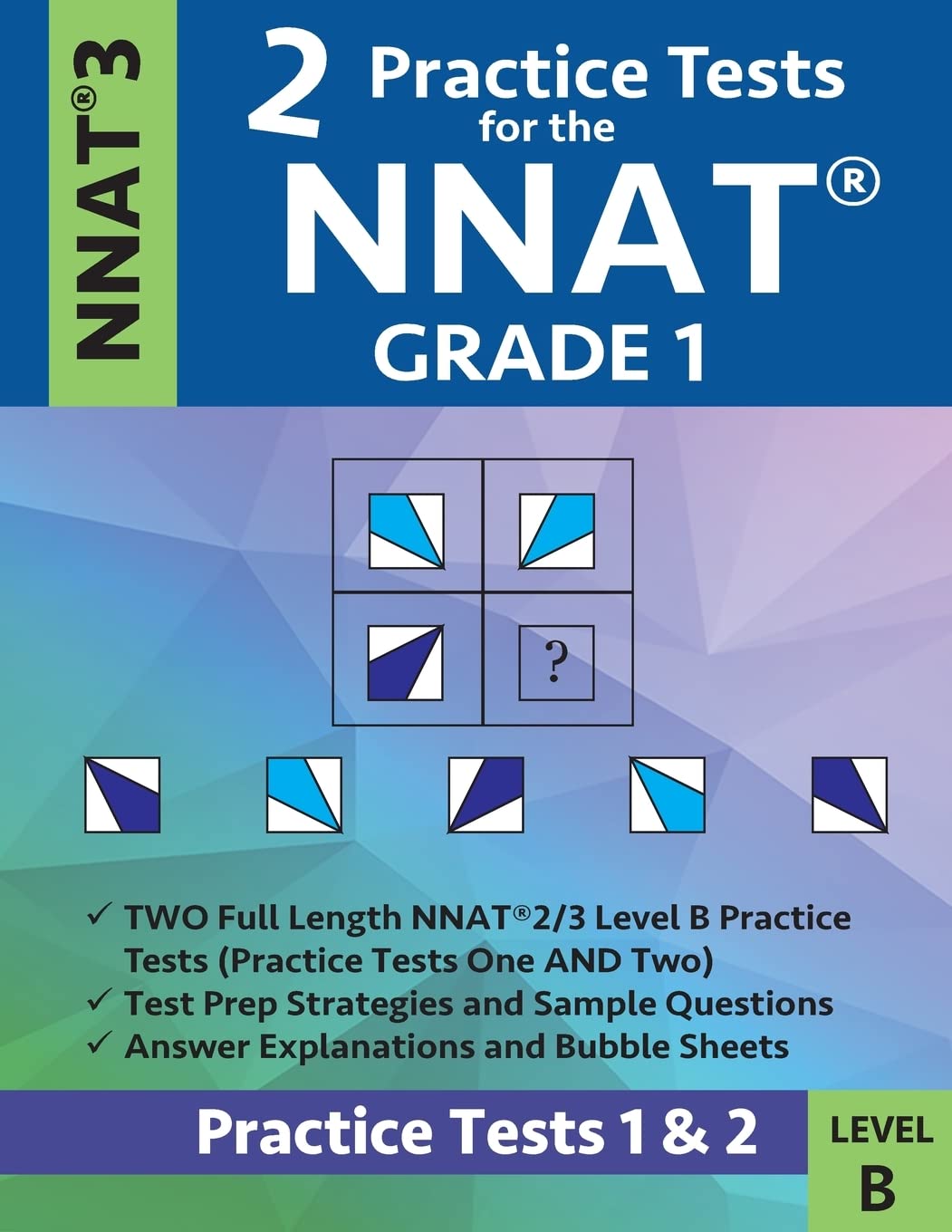 Algopix Similar Product 13 - 2 Practice Tests for the NNAT Grade 1