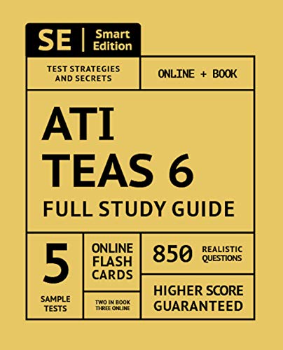 Algopix Similar Product 14 - ATI TEAS 6 Full Study Guide TEAS 6