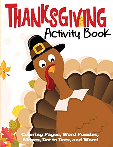 Algopix Similar Product 9 - Thanksgiving Activity Book
