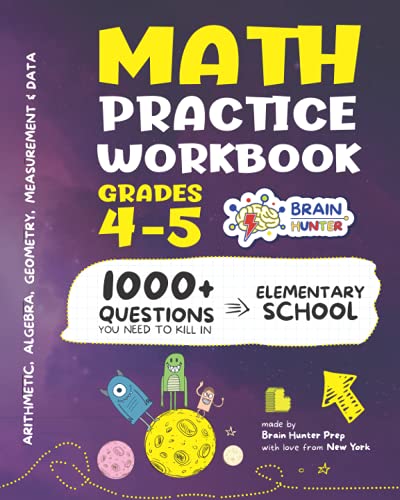 Algopix Similar Product 9 - Math Practice Workbook Grades 45