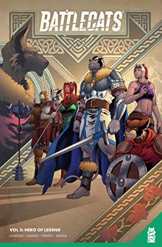 Algopix Similar Product 11 - Battlecats Vol. 3 GN: Hero of Legend (3)