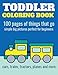Algopix Similar Product 13 - Toddler Coloring Book 100 pages of
