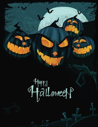 Algopix Similar Product 9 - Happy Halloween Notebook 110 Pages