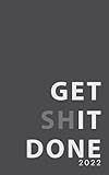 Algopix Similar Product 13 - Get Shit Done MonthlyWeekly Planner