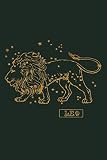 Algopix Similar Product 9 - Leo Zodiac Notebook 120Page Lined Leo
