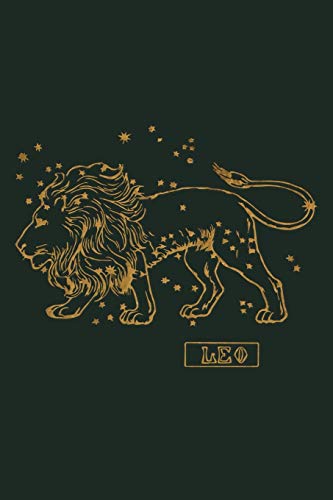 Algopix Similar Product 9 - Leo Zodiac Notebook 120Page Lined Leo