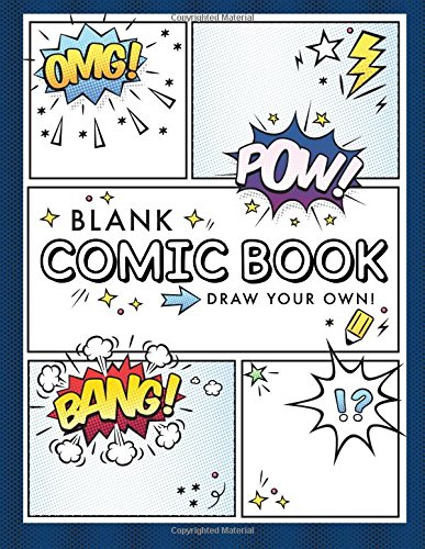 Algopix Similar Product 3 - Blank Comic Book Draw Your Own