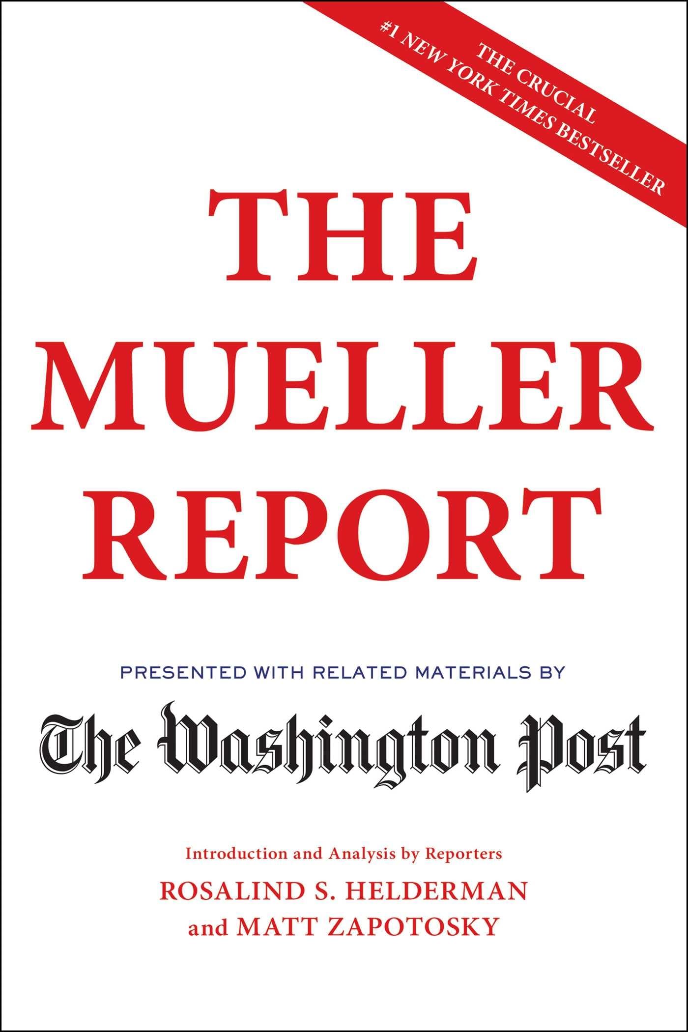 Algopix Similar Product 20 - The Mueller Report