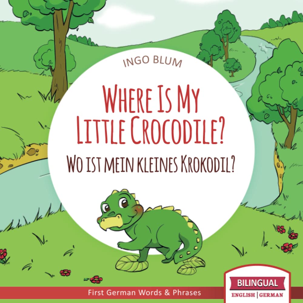 Algopix Similar Product 20 - Where Is My Little Crocodile  Wo ist