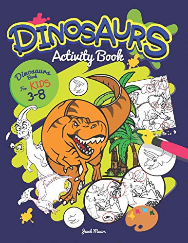 Algopix Similar Product 9 - Dinosaurs Activity Book Dinosaurs