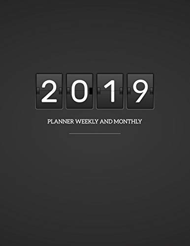Algopix Similar Product 15 - 2019 Planner Weekly and Monthly A Year