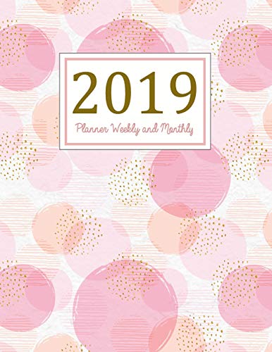 Algopix Similar Product 7 - 2019 Planner Weekly and Monthly A Year
