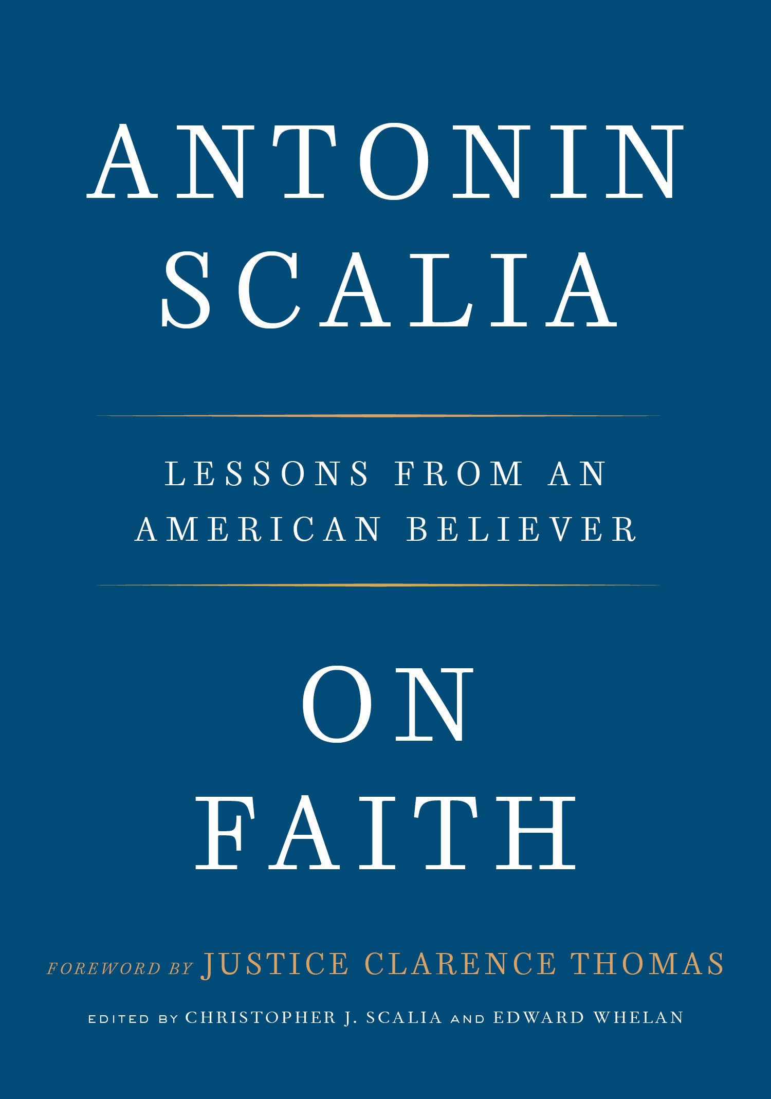 Algopix Similar Product 12 - On Faith Lessons from an American