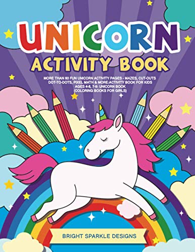 Algopix Similar Product 15 - Unicorn Activity Book More than 60 Fun
